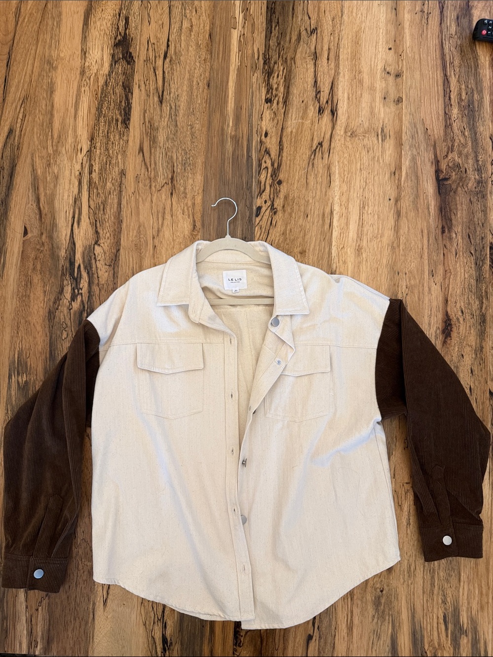 Le Lis Natural/Cream Lightweight Jacket